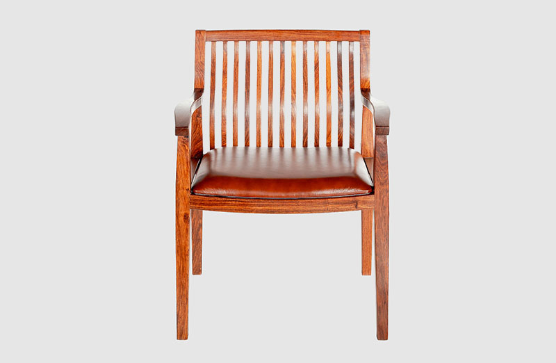 耀州中式实木大方椅家具效果图