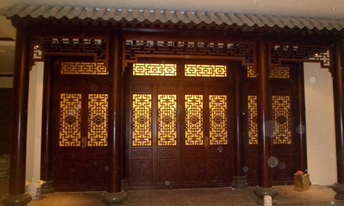 耀州传统仿古门窗浮雕技术制作方法
