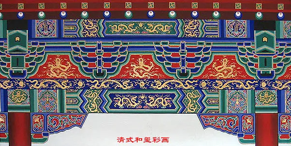 耀州中国建筑彩画装饰图案
